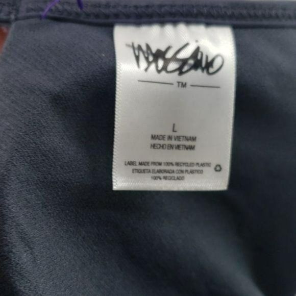 Mossimo Black Abstract Print Swim Top - Picture 8 of 8